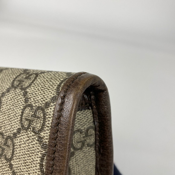 Gucci Ophidia Belt Bag Waist Sherry Web GG Supreme Beige Brown - Picture 5 of 9